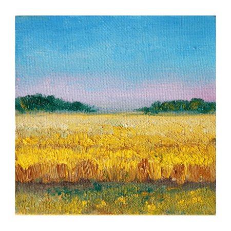 Аркадий олейник картины пшеничное поле
