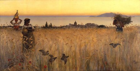 Васнецов виктор михайлович жница