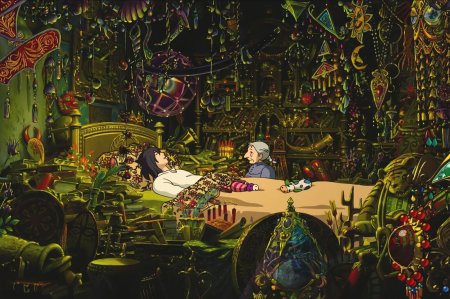 Ходячий замок комната хаула