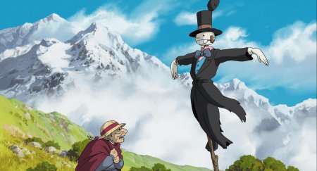 Хаяо миядзаки ходячий замок пугало