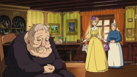 Ведьма пустоши ходячий замок