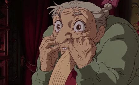 Ходячий замок бабушка софи