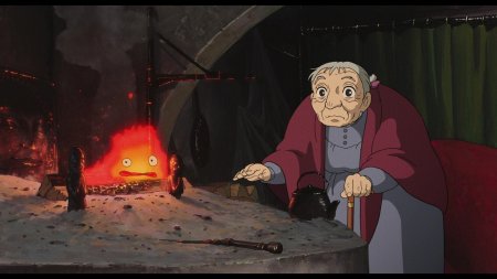 Хаяо миядзаки ходячий замок кальцифер