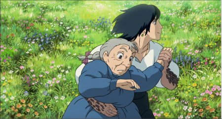 Ходячий замок хаяо миядзаки