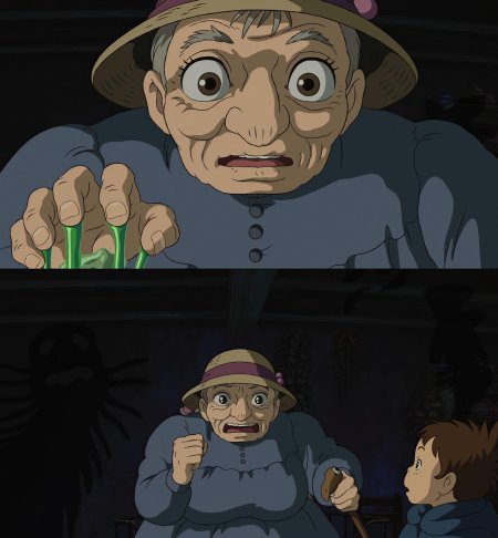 Ходячий замок ведьма пустоши молодая