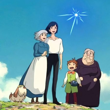 Хаяо миядзаки аниме ходячий замок