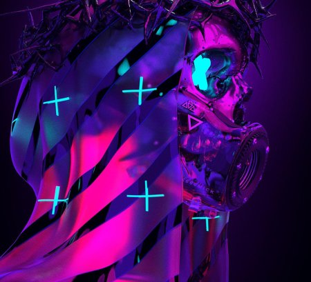 Неоновые арты