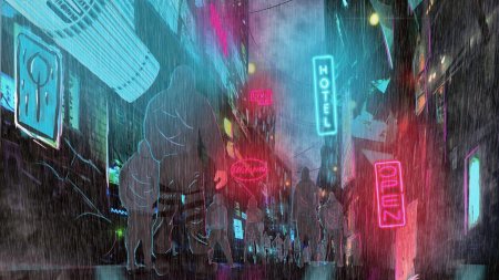 Cyberpunk эстетика