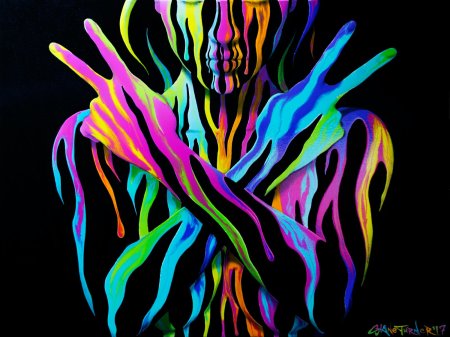 Неоновая краска