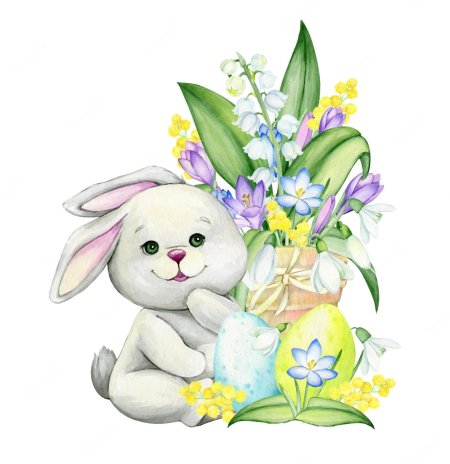 Пасхальный зайка