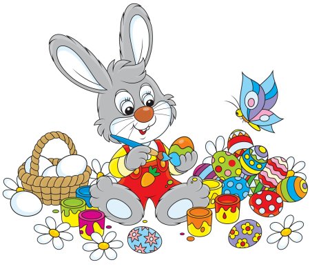 Заяц с корзинкой