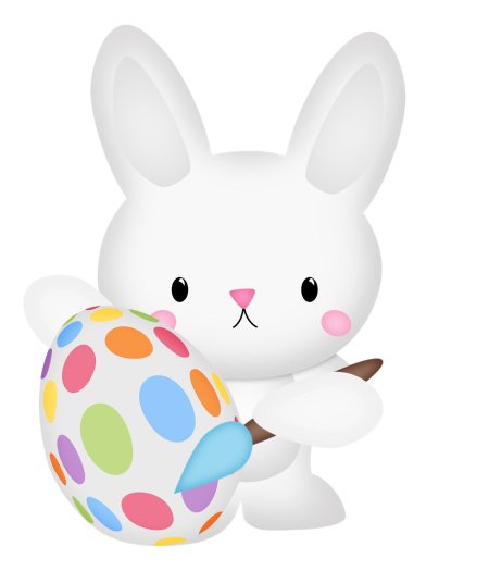 Пасхальный зайка рисунок