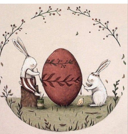 Пасхальные открытки