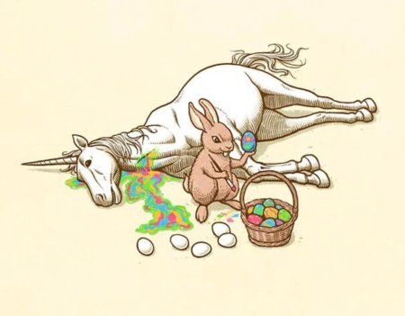 Пасхальные карикатуры