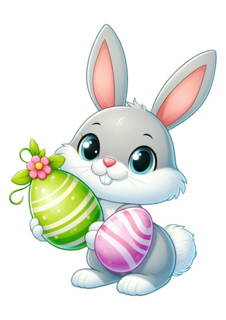 Зайчик пасхальный