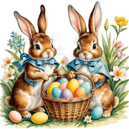 Зайчики для пасхи