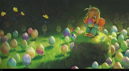 Пасхальные яйца из мультика хранители снов