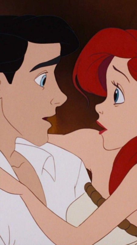 Русалочка ариэль и принц эрик урсула