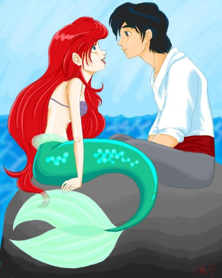 Русалочка и принц эрик