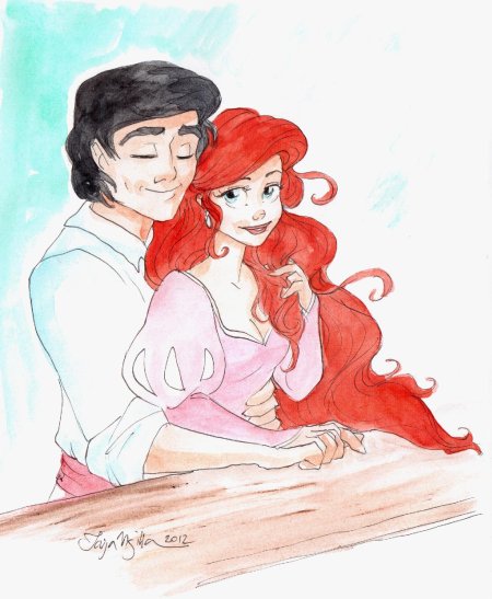 Семья русалочки ариэль