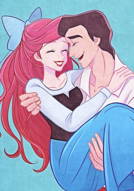 Принцесса ариэль и принц эрик