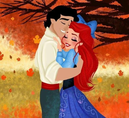 Русалочка ариэль и принц эрик любовь