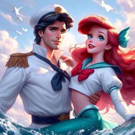 Дисней русалочка