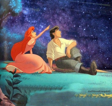 Русалочка ариэль и эрик