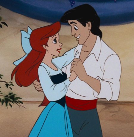 Мультфильм русалочка ариэль и принц эрик