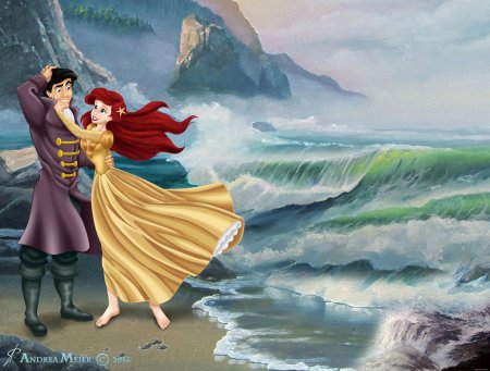 Русалочка ариэль с принцем