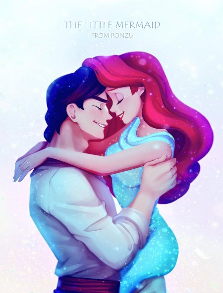 Русалочка ариэль с принцем