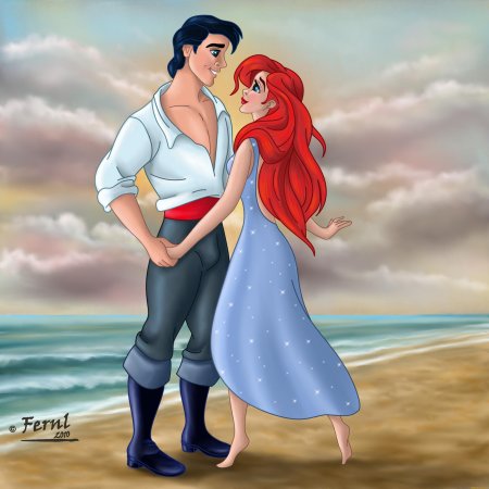 Русалочка и принц эрик