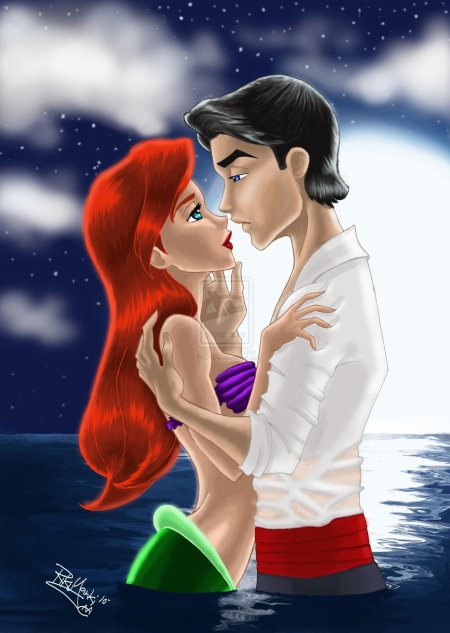 Ариэль и принц эрик