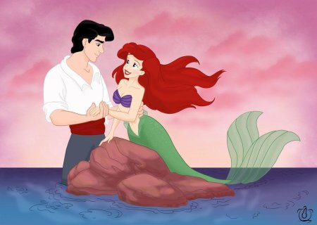 Русалочка и принц эрик