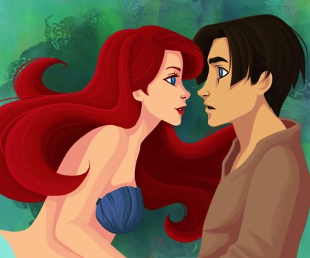 Русалочка ариэль и принц эрик