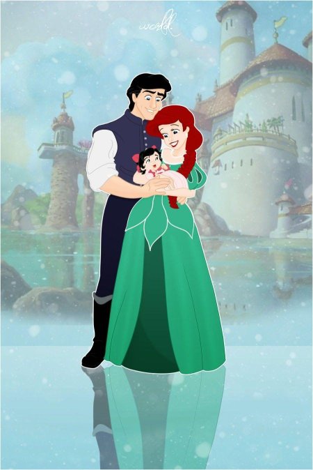 Ариэль эрик и мэлоди дисней