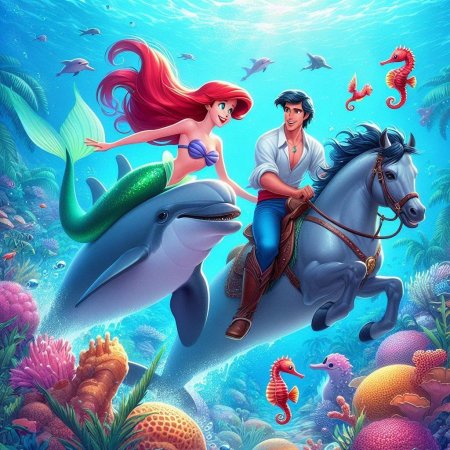 Русалочка ариэль мультфильм дисней