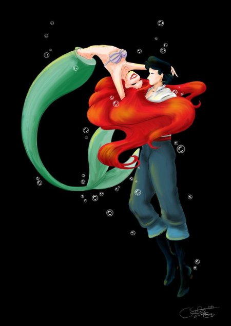 Русалки ариэль и эрик русал