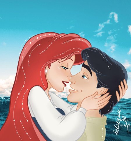 Русалочка ариэль мультфильм принц