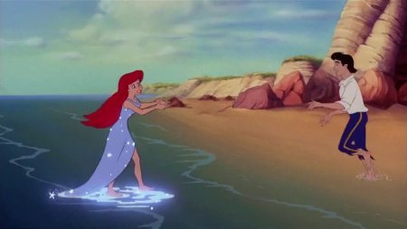 Мультфильм русалочка ариэль и принц эрик