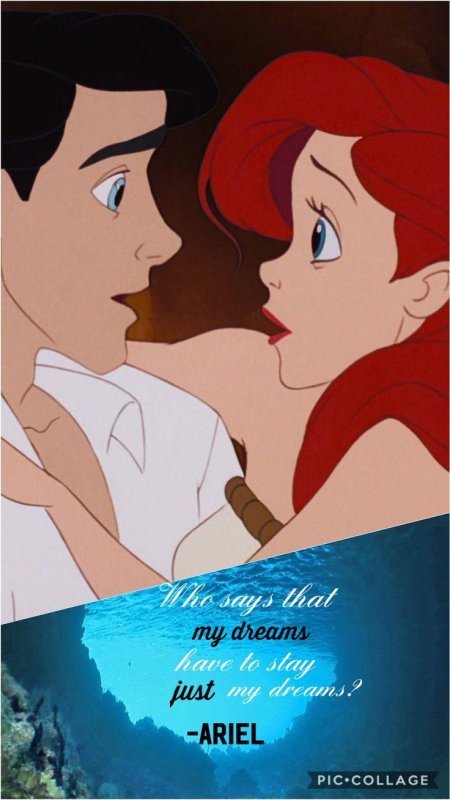 Русалочка ариэль и принц эрик урсула