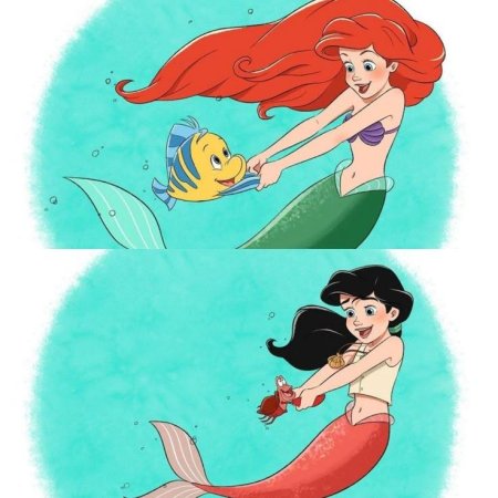 Русалочка ариэль герои
