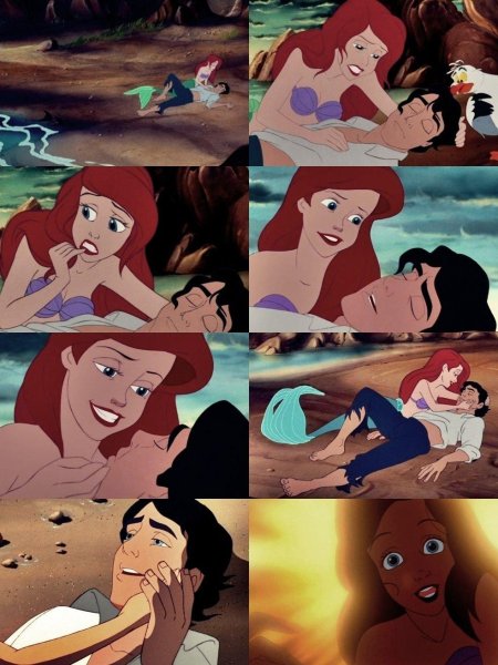 Русалочка ариэль и принц эрик