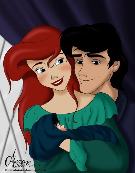 Ариэль и принц эрик