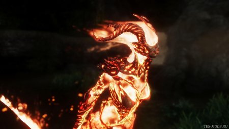 Огненный атронах обливион