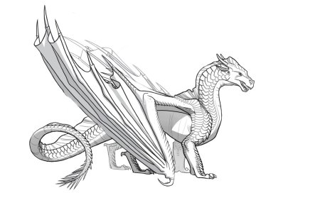 Ледяной дракон драконья сага лайн