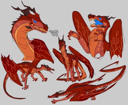 Мифические драконы