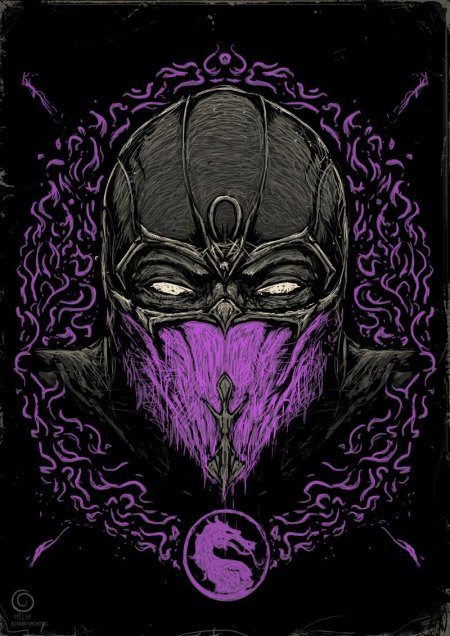 Рептилия мортал комбат арт