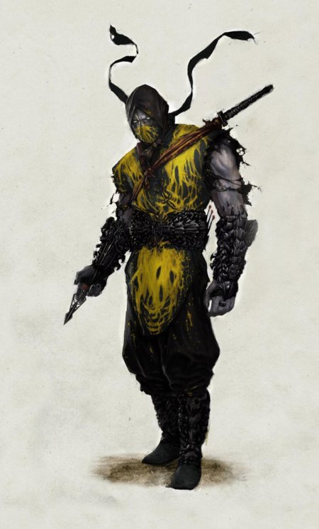 Скорпион мортал комбат