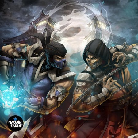 Мортал комбат 11 скорпион против саб зиро